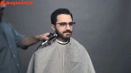 Trimming Beard GIF - Trimming Beard Hair Clipper GIFs