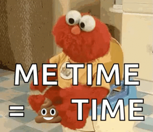 Crap Elmo GIF - Crap Elmo Me Time GIFs
