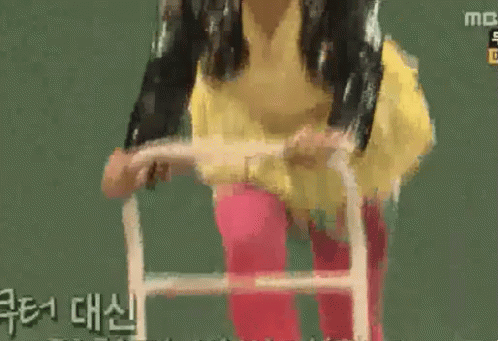 신봉선 다방 커피 껌 짝짝 GIF - Shin Bong Sun Korean Korean Comedian GIFs
