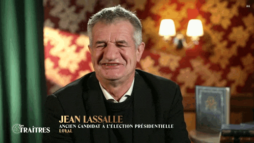 Jean Lassalle Joyeux GIF - Jean Lassalle Joyeux Tilit Tilit GIFs