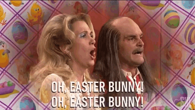 Easter Bunny Shouting GIF - Easter Bunny Shouting Eager GIFs