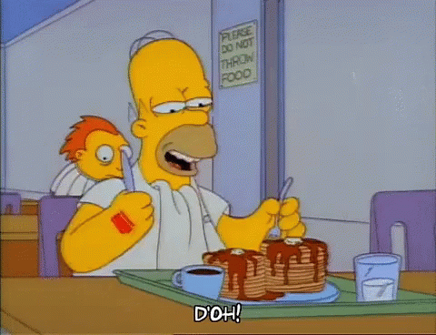 Doh Homer Simpson GIF - Doh Homer Simpson The Simpsons GIFs