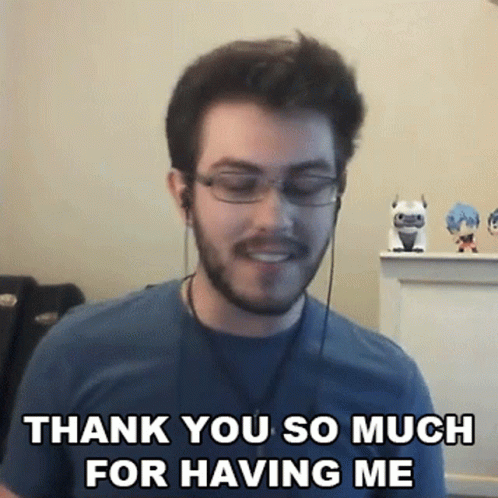 Thank You So Much For Having Me Kr0wed GIF