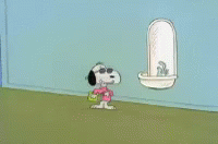 Flirting Snoopy GIF - Flirting Snoopy GIFs