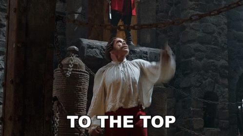 To The Top Arnold Schwarzenegger GIF - To The Top Arnold Schwarzenegger James Hook GIFs