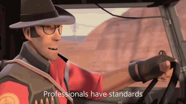 Sniper Tf2 GIF - Sniper Tf2 Professionals Have Standards GIFs