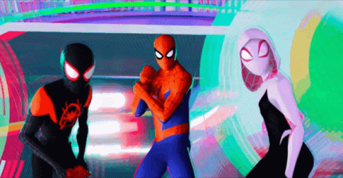 Spider Verse Buckle Up GIF - Spider Verse Buckle Up Oops GIFs