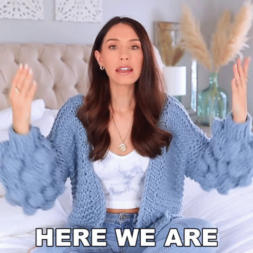 Here We Are Shea Whitney GIF - Here We Are Shea Whitney We Are Here GIFs