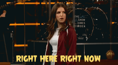 Anna Kendrick Righthere GIF - Anna Kendrick Righthere R Ight Now GIFs