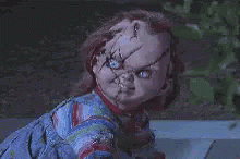 Middlefinger Chucky GIF - Middlefinger Chucky Fuckoff GIFs