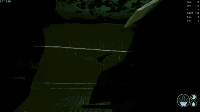 a frog is flying through the air in a game