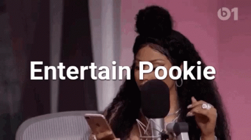 Nicki Minaj Enetertain Pookie GIF - Nicki Minaj Enetertain Pookie Interview GIFs