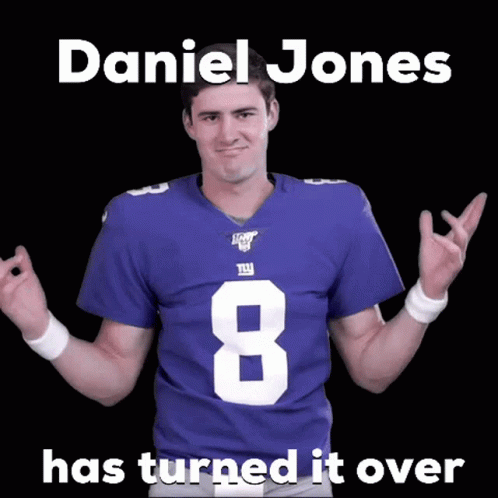 Daniel Jones New York Giants GIF - Daniel Jones New York Giants De Groms Burner GIFs
