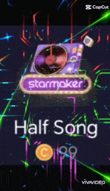 a screenshot of a video game that says half song