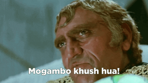 Mogambo Amrish Puri GIF - Mogambo Amrish Puri Khush GIFs