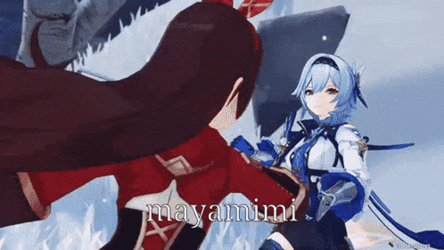 mayamimi is the name of a character in a video game
