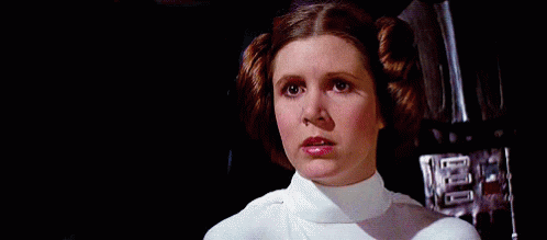 What? - Star Wars GIF - Star Wars A New Hope Princess Leia GIFs