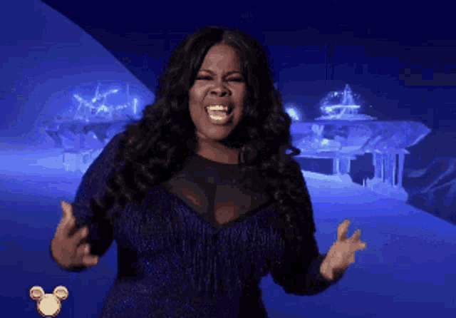 Amber Riley Let It Go GIF - Amber Riley Amber Let It Go GIFs