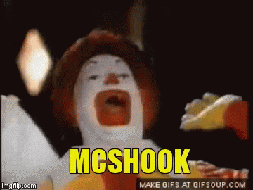 Shook Mcshook GIF - Shook Mcshook Mcdonalds GIFs