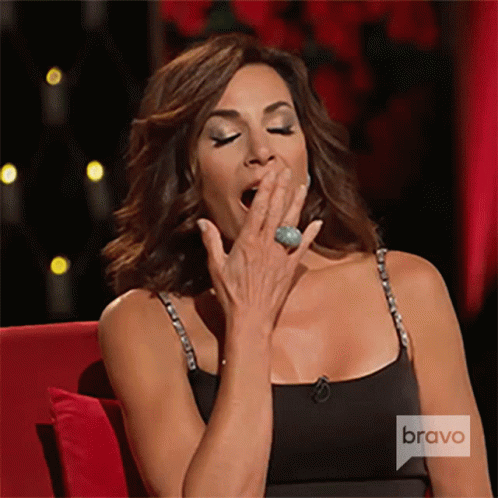 Yawning Real Housewives Of New York GIF - Yawning Real Housewives Of New York This Is Boring GIFs