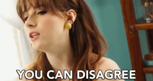 You Can Disagree Disagree GIF - You Can Disagree Disagree Contradict GIFs