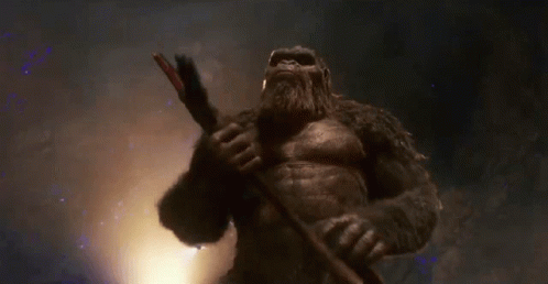 Godzilla Kong GIF - Godzilla Kong Battle Axe GIFs