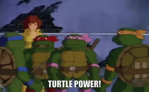 Tmnt Turtle Power GIF - Tmnt Turtle Power Tmnt1987 GIFs