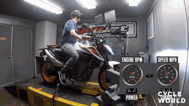 Engine Rpm Cycle World GIF - Engine Rpm Cycle World Speed Mph GIFs