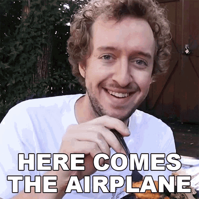 Here Comes The Airplane Peter Deligdisch GIF