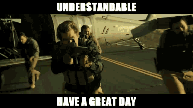 Understandable Have A Nice Day Understandable Have A Great Day GIF - Understandable Have A Nice Day Understandable Have A Great Day Sicario GIFs