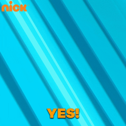 a cartoon of a boy giving a thumbs up with the word yes on his face