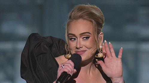 Adele Im Listening GIF - Adele Im Listening One Night Only GIFs