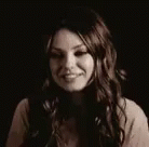 Smiling Tears Of Joy GIF - Smiling Tears Of Joy Mila Kunis GIFs