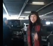 Asian Pointing GIF - Asian Pointing Stealing Parking Space GIFs