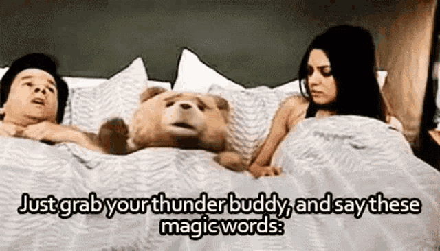 Ted Thunder Buddy GIF