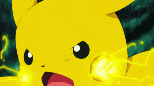 Pikachu Pokemon Pikachu GIF - Pikachu Pokemon Pikachu Thunderbolt GIFs