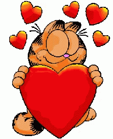 Garfield Hearts GIF - Garfield Hearts Love GIFs