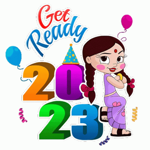 Get Ready2023 Chutki GIF - Get Ready2023 Chutki Chhota Bheem GIFs