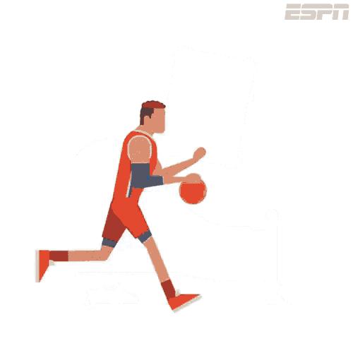 a poster of a basketball player jumping over another player is hanging on a bed .