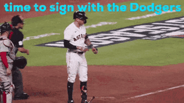 Future Dodger Correa GIF - Future Dodger Correa Time To Sign With The Dodgers GIFs
