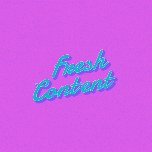 Fresh Content GIF - Fresh Content Allyoucancontent GIFs
