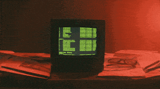 a green and black background with numbers and letters