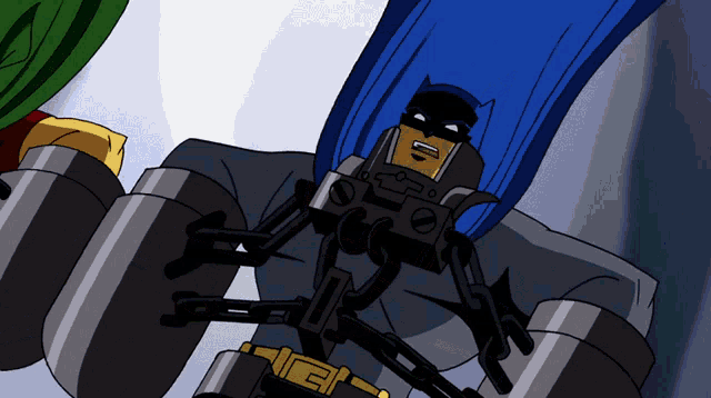 Batman The Brave And The Bold GIF - Batman The Brave And The Bold Mr Miracle GIFs
