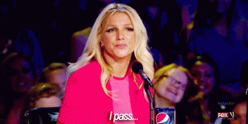 Britney Spears I Pass GIF - Britney Spears I Pass Pass GIFs