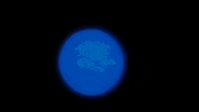 the word woln is glowing in the dark