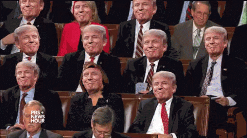 Trump Clone GIF - Clone Twin Trump GIFs
