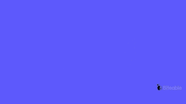 a blue background with the word goodbye written in black