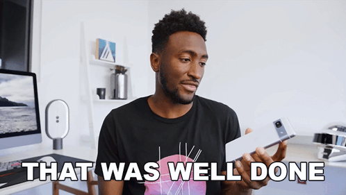 That Was Well Done Marques Brownlee GIF - That Was Well Done Marques Brownlee Well Built GIFs