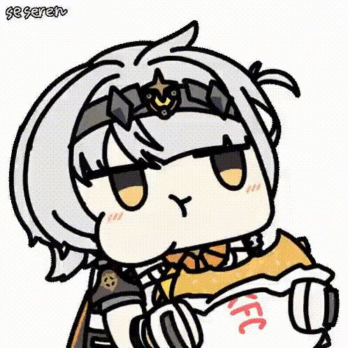 a cartoon drawing of a girl with a crown on her head holding a piece of paper .