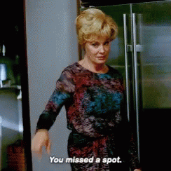 You Missed A Spot Constance Langdon GIF - You Missed A Spot Constance Langdon Ahs GIFs